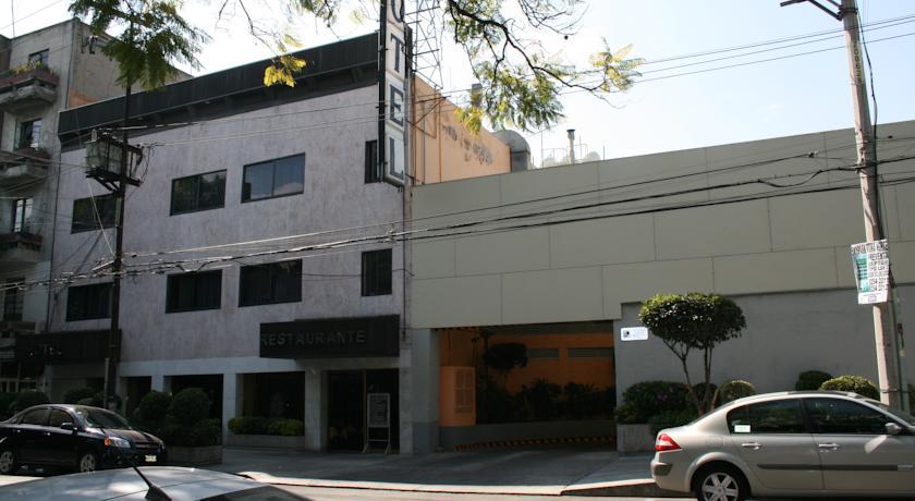 Hotel Bonampak Mexico-stad Buitenkant foto